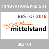 Die Amlyocation GmbH hat das Zertifikat BEST OF 2016 der Initiative Mittelstand in der Kategorie e-Health für die LOOKING-Therapie erhalten.