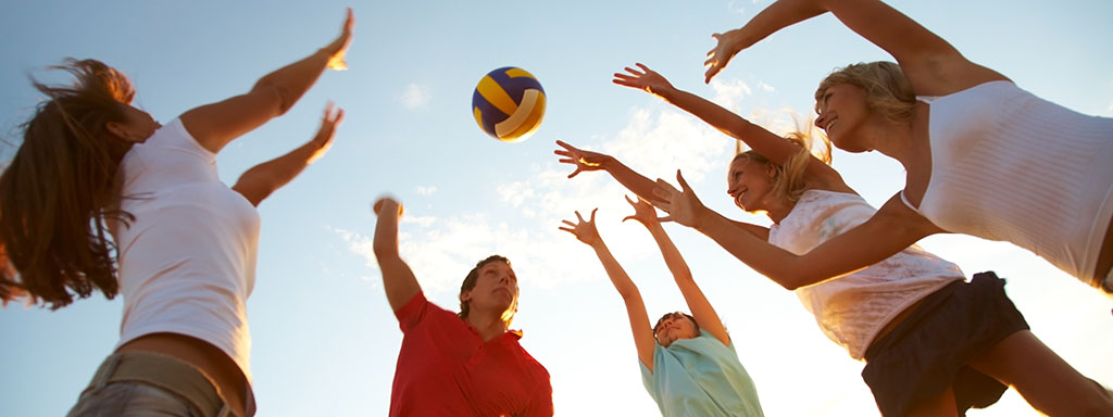 Beach-Volleyball