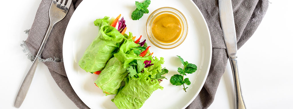 Rezept Salatröllchen